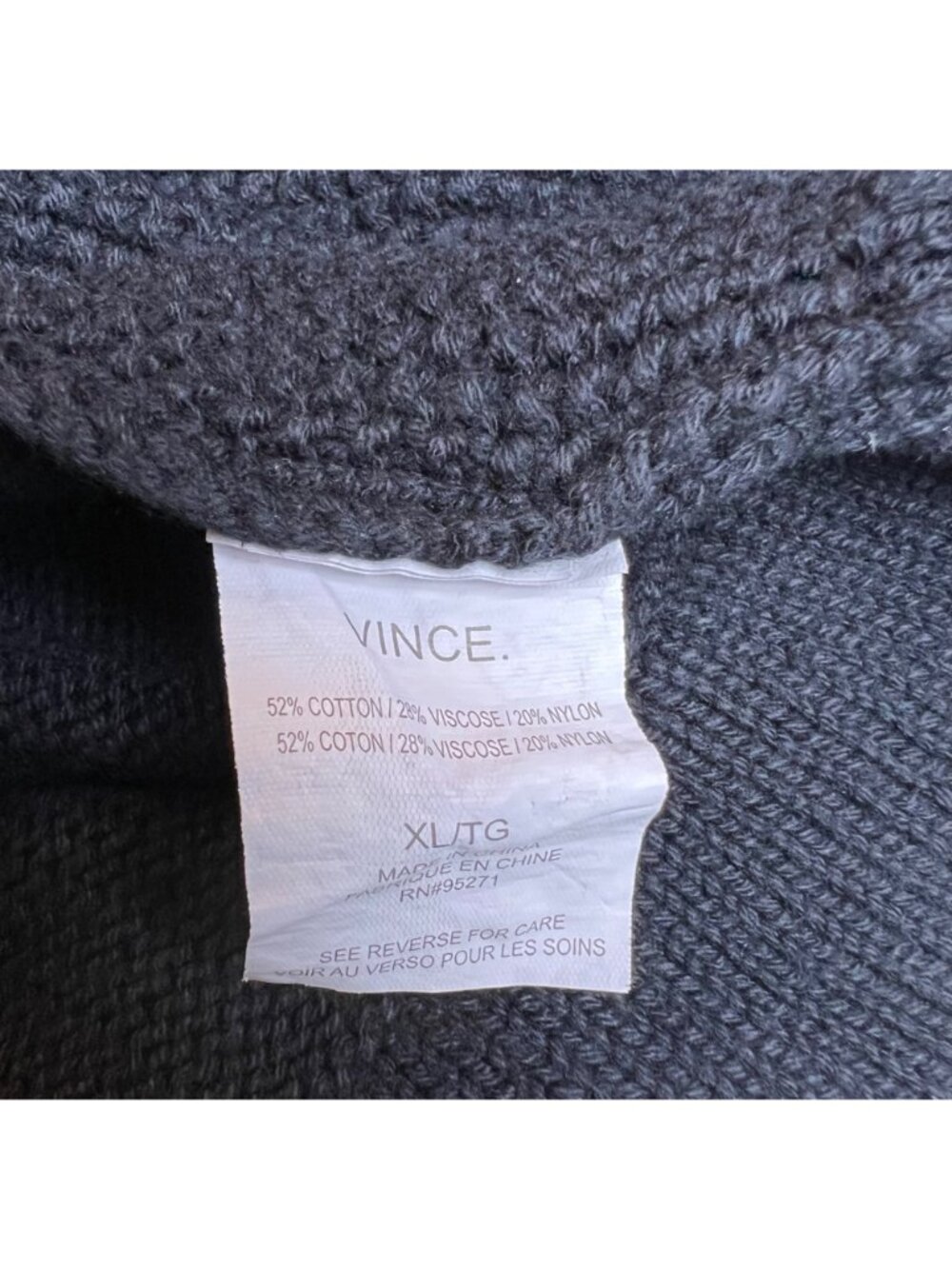 Vince Side Zip Sweater - Picture 8 of 10